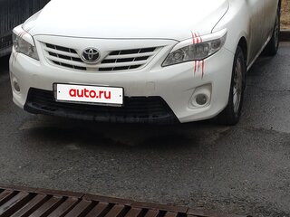 2012 Toyota Corolla X (E140, E150) Рестайлинг, белый, 1350000 рублей, вид 4