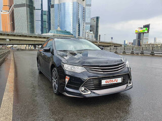 2017 Toyota Camry VII (XV50) Рестайлинг 2, чёрный, 2600000 рублей, вид 4