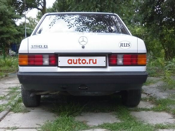 1988 Mercedes-Benz 190 (W201), белый - вид 8