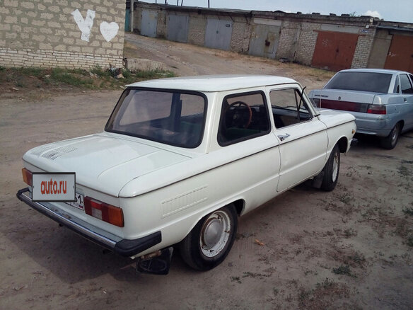 1991 ЗАЗ 968 М, белый, 95000 рублей - вид 5