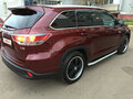 2014 Toyota Highlander III (XU50), пурпурный - вид 2