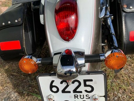 2008 Kawasaki VN900 Vulcan, белый, 651000 рублей, вид 5