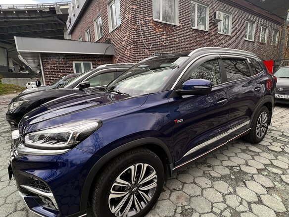 2019 Chery Tiggo 8 I, синий, 2150000 рублей - вид 5