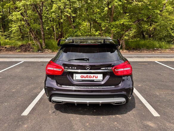 2014 Mercedes-Benz GLA AMG 45 AMG I (X156), фиолетовый, 2500000 рублей - вид 10