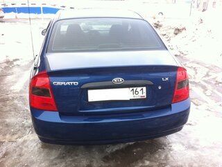 2005 Kia Cerato I, синий, 410000 рублей, вид 3