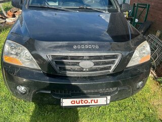 2007 Kia Sorento I Рестайлинг, чёрный, 750000 рублей, вид 4