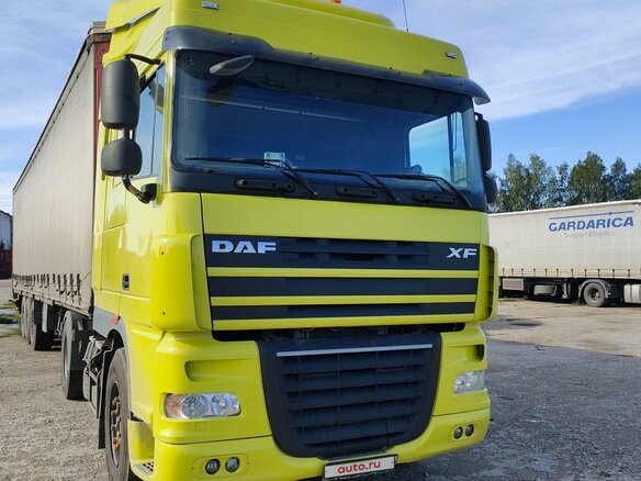 2011 DAF XF 105, жёлтый, 4440000 рублей - вид 3