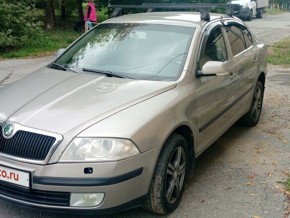 2008 Skoda Octavia II (A5), серый, 700000 рублей - вид 1