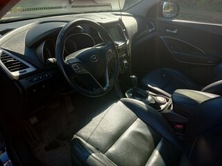 2015 Hyundai Santa Fe III, голубой, 1700000 рублей, вид 3