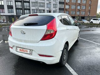 2016 Hyundai Solaris I Рестайлинг, белый, 850000 рублей, вид 5