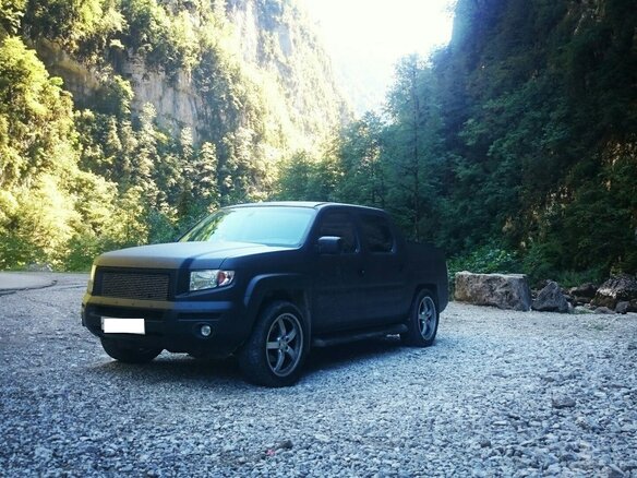 2007 Honda Ridgeline I, чёрный