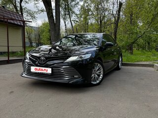 2021 Toyota Camry VIII (XV70), чёрный, 2820000 рублей, вид 2
