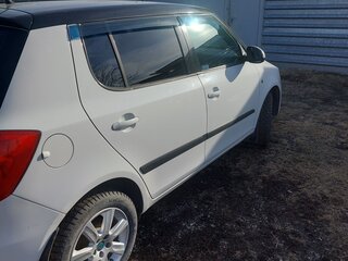 2012 Skoda Fabia II Рестайлинг, белый, 910000 рублей, вид 2