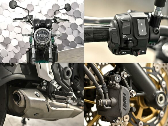 2023 Kawasaki Z 650RS, зелёный, 739000 рублей - вид 9