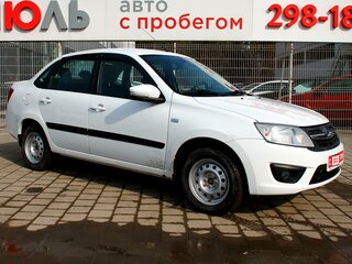 2015 Lada (ВАЗ) Granta I, белый, 696000 рублей, вид 3