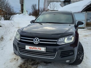 2012 Volkswagen Touareg II, чёрный, 2300000 рублей, вид 4