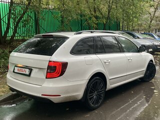 2014 Skoda Superb DSG II Рестайлинг, белый, 1450000 рублей, вид 4