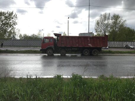2007 FAW J5 CA3312, красный, 600000 рублей, вид 4