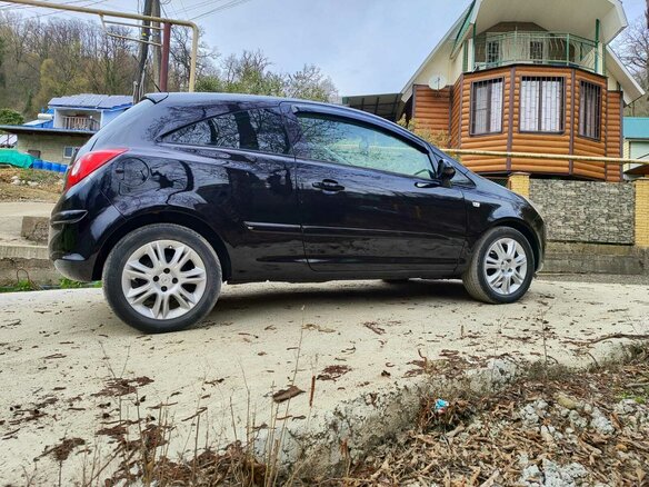 2007 Opel Corsa D, чёрный, 595000 рублей - вид 3