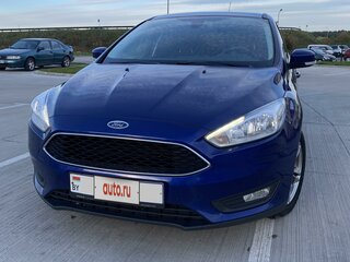 2016 Ford Focus III Рестайлинг, синий, 1095272 рублей, вид 3
