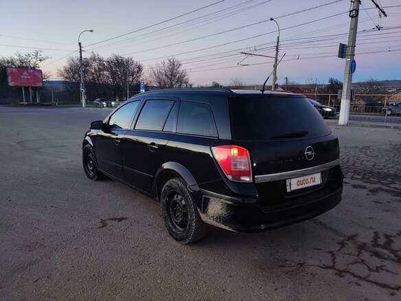 2008 Opel Astra H Рестайлинг, чёрный, 585000 рублей - вид 6