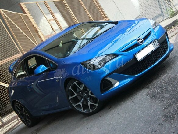 2013 Opel Astra OPC J, синий - вид 2