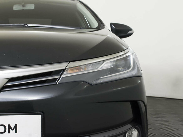 2016 Toyota Corolla XI (E160, E170, E180) Рестайлинг 1, чёрный - вид 19