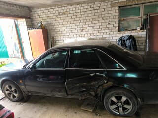1995 Audi A6 I (C4), чёрный, 150000 рублей, вид 3