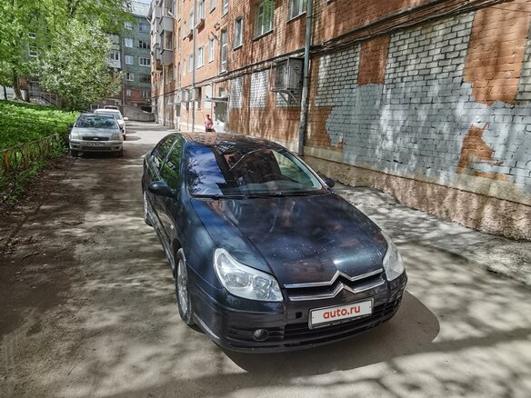 2006 Citroen C5 I Рестайлинг, серый, 590000 рублей - вид 3