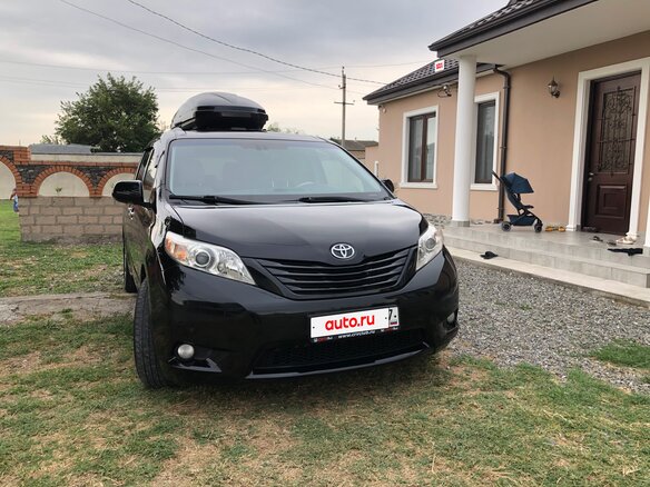 2012 Toyota Sienna III, чёрный, 2535000 рублей - вид 37