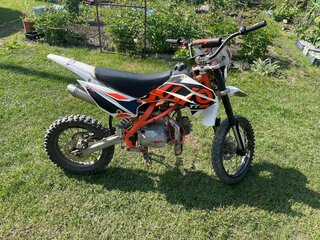 2023 Kayo Basic TT125EM, оранжевый, 65000 рублей, вид 4