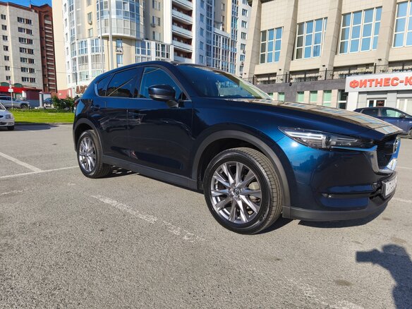 2019 Mazda CX-5 II, синий, 3600000 рублей - вид 2