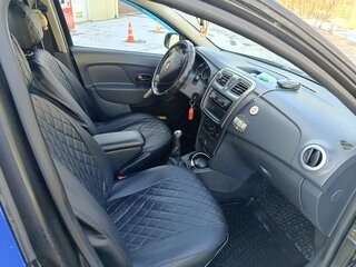 2014 Renault Logan II, синий, 300000 рублей, вид 5