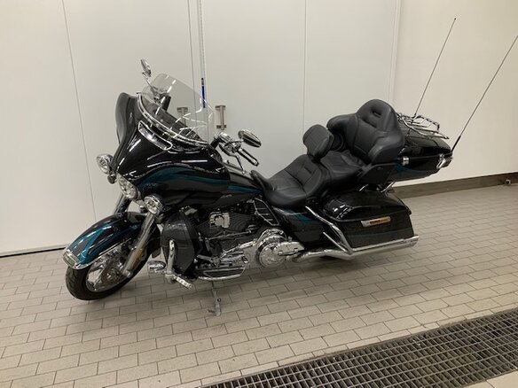 2015 Harley-Davidson Electra Glide, синий - вид 7