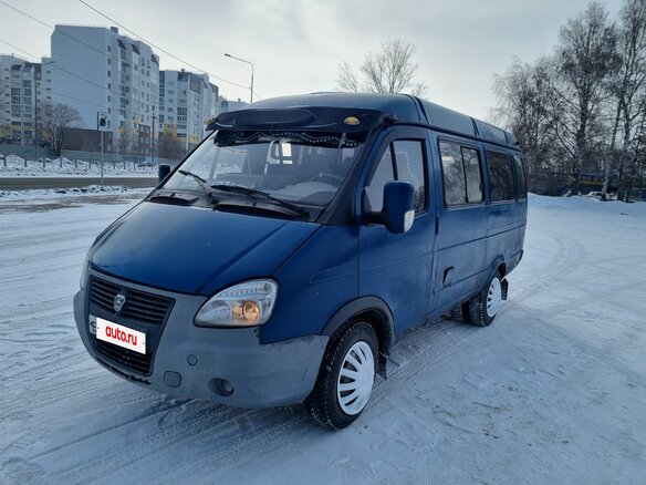 2008 ГАЗ ГАЗель (3221), синий, 325000 рублей - вид 1