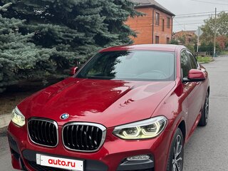 2018 BMW X4 30i II (G02), красный, 4100000 рублей, вид 3