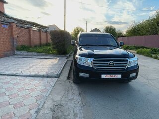 2009 Toyota Land Cruiser 200 Series, чёрный, 2950000 рублей, вид 2
