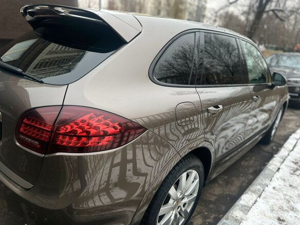 2013 Porsche Cayenne Diesel II (958), коричневый, 5200000 рублей - вид 12