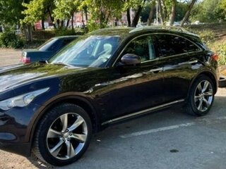 2011 Infiniti FX37 II (S51) Рестайлинг, чёрный, 2100000 рублей, вид 3
