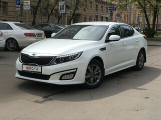 2015 Kia Optima III Рестайлинг, белый, 1400000 рублей, вид 1