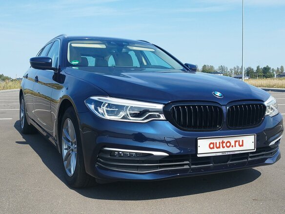2020 BMW 5 серии 530d xDrive VII (G30/G31/G38), синий, 3100000 рублей - вид 1