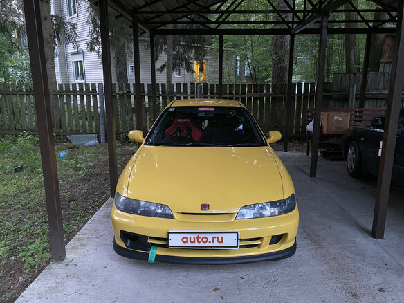 1997 Honda Integra III Рестайлинг, жёлтый - вид 12