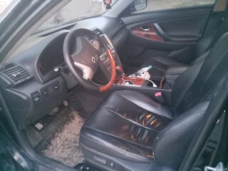 2008 Toyota Camry VI (XV40), чёрный, 1200000 рублей, вид 3