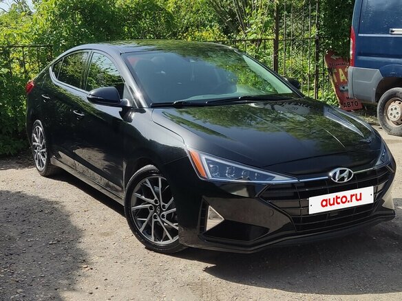 2018 Hyundai Elantra VI (AD) Рестайлинг, чёрный, 1850000 рублей - вид 1