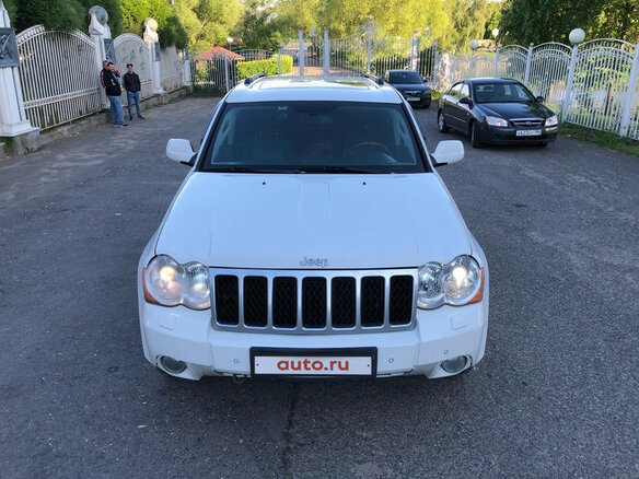 2008 Jeep Grand Cherokee III (WK), белый