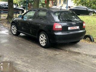 2001 Audi A3 I (8L) Рестайлинг, чёрный, 375000 рублей, вид 3