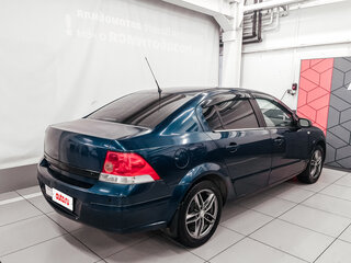 2008 Opel Astra H Рестайлинг, синий, 495000 рублей, вид 4