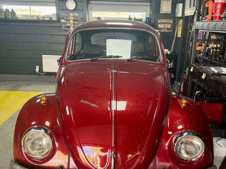1980 Volkswagen Type 1, красный, вид 2