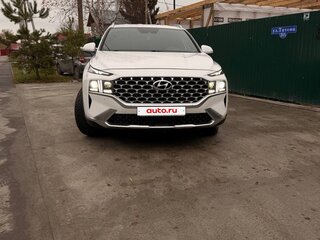 2020 Hyundai Santa Fe IV Рестайлинг, белый, 4200000 рублей, вид 1
