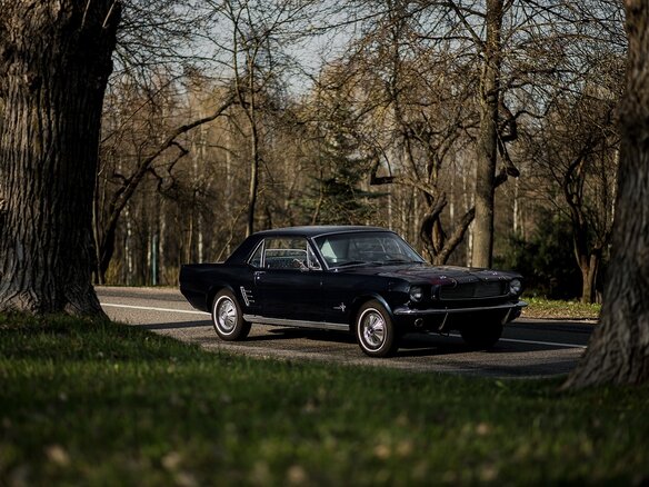 1966 Ford Mustang I, синий, 5300000 рублей - вид 6